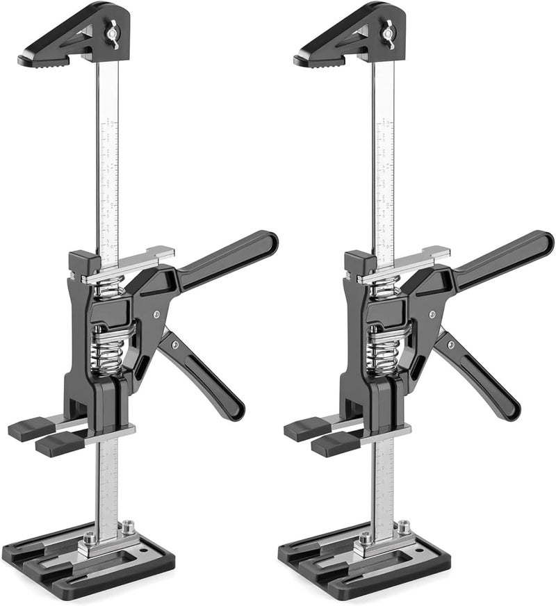 RuoFeng Labor Saving Arm Jack 2 Pack, 15 in Furniture Lifter Tool, Multifunctional Height Adjustment Furniture Lifter Jacks for Installing Cabinets, Door Panel, Windows, Raised by 9 in, Load 440Lb - Image 1